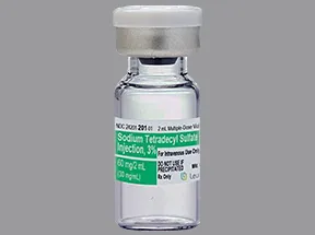 sodium tetradecyl sulfate 3 % (30 mg/mL) intravenous solution