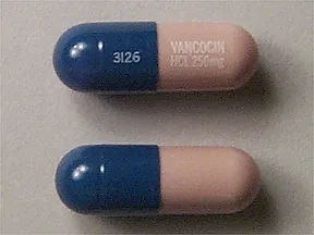 Vancocin 250 mg capsule