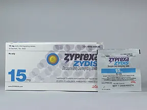 Zyprexa Zydis 15 mg disintegrating tablet