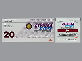 Zyprexa Zydis 20 mg disintegrating tablet