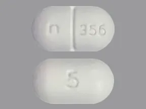 hydrocodone 5 mg-acetaminophen 325 mg tablet