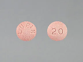 lisinopril 20 mg tablet