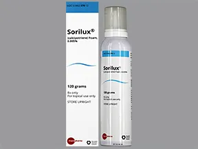 Sorilux 0.005 % topical foam