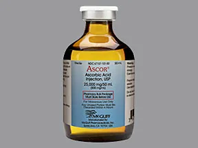 Ascor 500 mg/mL intravenous solution
