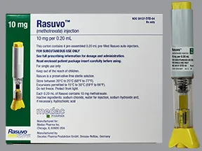 Rasuvo (PF) 10 mg/0.2 mL subcutaneous auto-injector