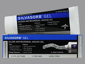 SilvaSorb topical gel,extended release