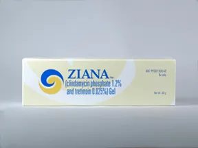 Ziana 1.2 %-0.025 % topical gel