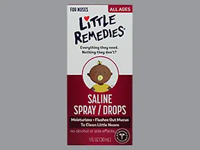 Little Remedies 0.65 % nasal spray aerosol