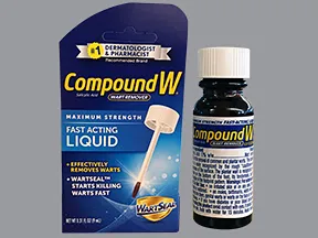 Compound W 17 % topical liquid
