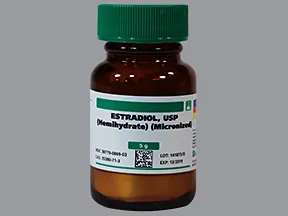 estradiol micronized (bulk) 100 % powder