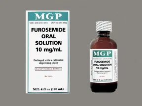 furosemide 10 mg/mL oral solution