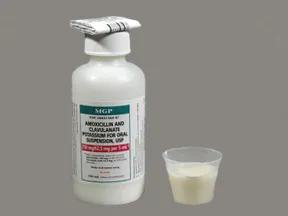 amoxicillin 250 mg-potassium clavulanate 62.5 mg/5 mL oral suspension