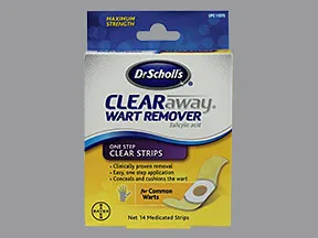 Dr Scholl's Clear Away 40 % topical patch