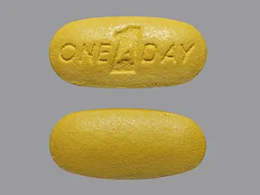 One-A-Day Women's Active 18 mg iron-400 mcg-180 mg tablet