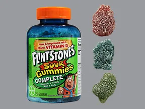 Flintstones Sour Gummies Complete chewable tablet