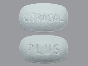 Citracal-D3 Plus Magnesium 250 mg-40 mg-125 unit tablet