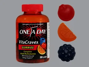 One-A-Day VitaCraves 200 mcg chewable tablet