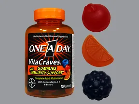 One-A-Day Vitacraves Immunity 200 mcg chewable tablet