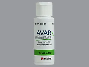Avar-E Green 10 %-5 % (w/w) topical cream