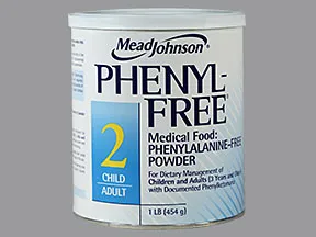Phenyl-Free 2 PKU 22 gram-410 kcal/100 gram oral powder
