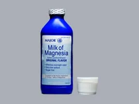 Milk of Magnesia 400 mg/5 mL oral suspension