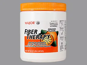 Fiber Therapy (methylcellulose-sugar) 2 gram/19 gram oral powder