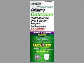 Children's Cetirizine 1 mg/mL oral solution