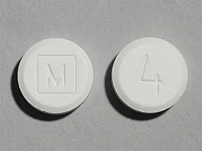 M 2 Pill White Round 9mm - Pill Identifier