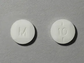 This medicine is a white, round, partially scored, tablet imprinted with 
