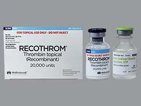 Recothrom 20,000 unit topical solution
