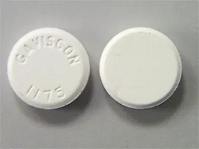 Gaviscon 80 mg-14.2 mg chewable tablet