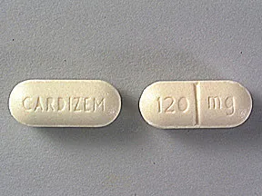 diltiazem 120 mg tablet