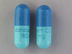 Cardizem CD 180 mg capsule,extended release