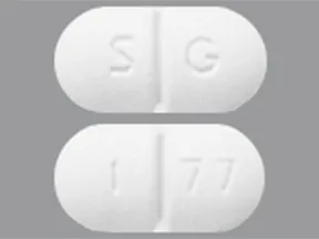 This medicine is a white, oblong, scored, film-coated, tablet imprinted with 