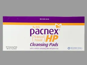 Pacnex HP 7 % topical pads