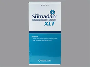 Sumadan XLT 9 %-4.5 %-SPF 25 topical pack,cleanser and cream