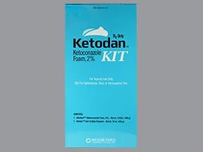 Ketodan Kit 2 % topical combo pack