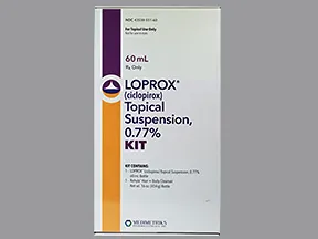 Loprox Kit 0.77 %, suspension and cleanser