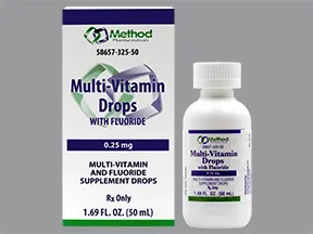 Multi-Vitamin With Fluoride 0.25 mg/mL oral drops