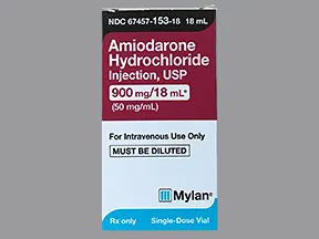 amiodarone 50 mg/mL intravenous solution