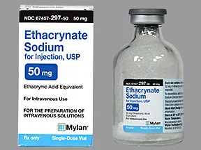 ethacrynate sodium 50 mg intravenous solution