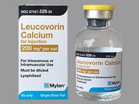 leucovorin calcium 200 mg solution for injection