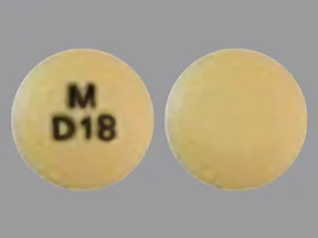 This medicine is a yellow, round, film-coated, tablet imprinted with 