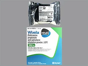 Wixela Inhub 100 mcg-50 mcg/dose powder for inhalation