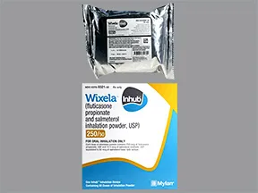 Wixela Inhub 250 mcg-50 mcg/dose powder for inhalation