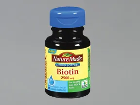 biotin 2,500 mcg capsule