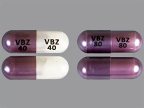 Ingrezza Initiation (tardive) 40 mg (7)-80 mg (21) capsules, dose pack