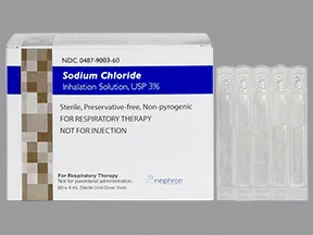 sodium chloride 3 % for nebulization