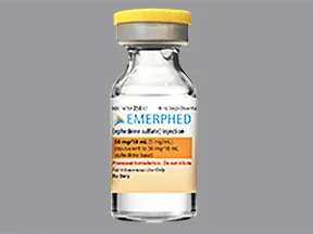 Emerphed 5 mg/mL intravenous solution