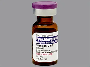 prochlorperazine edisylate 10 mg/2 mL (5 mg/mL) injection solution